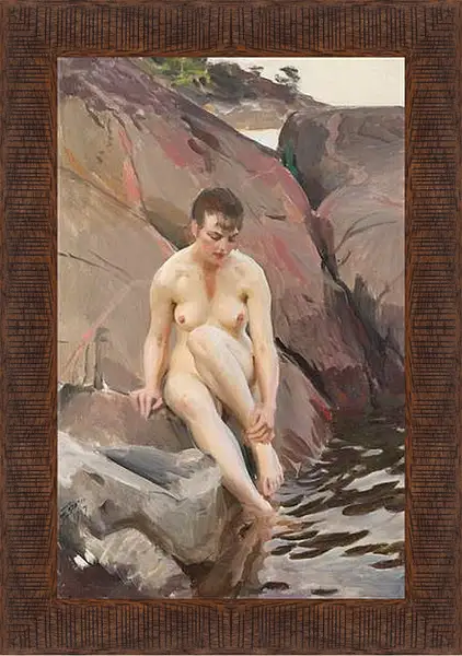 Картина в раме - Marta. Андерс Цорн
Картина в раме - Marta. Андерс Цорн
