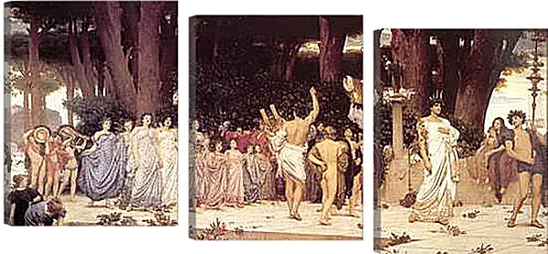 Модульная картина - The Daphnephoria. Барон Фредерик Лейтон
Модульная картина - The Daphnephoria. Барон Фредерик Лейтон