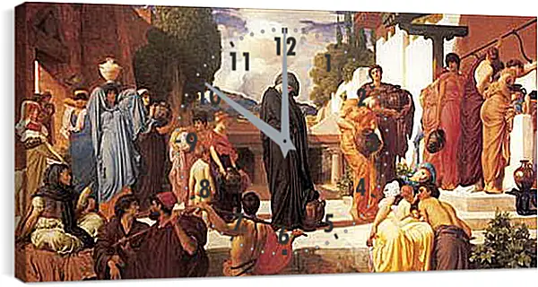 Часы картина - Captive Andromache. Барон Фредерик Лейтон
Часы картина - Captive Andromache. Барон Фредерик Лейтон