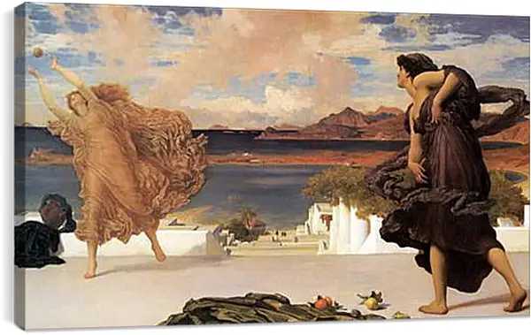 Постер на подрамнике - Greek Girls Playing at Ball. Барон Фредерик Лейтон
Постер на подрамнике - Greek Girls Playing at Ball. Барон Фредерик Лейтон