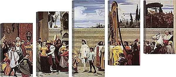 Модульная картина - Cimabu e-s celebrated Madonna.. Барон Фредерик Лейтон
Модульная картина - Cimabu e-s celebrated Madonna.. Барон Фредерик Лейтон