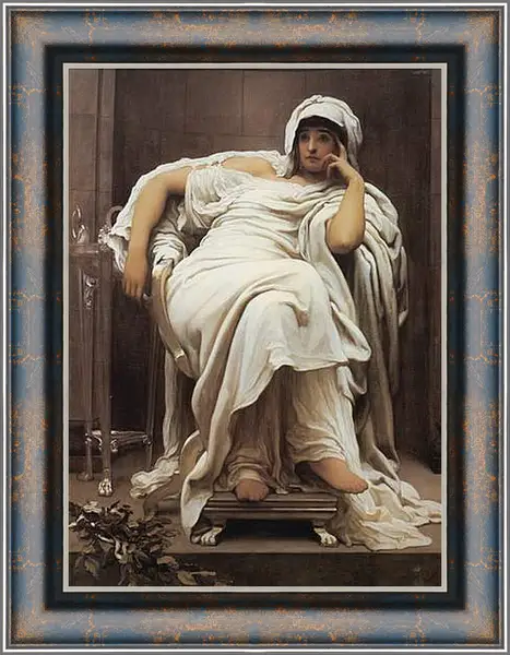Картина в раме - Faticida. Фатицида. Барон Фредерик Лейтон Картина в раме - Faticida. Фатицида. Барон Фредерик Лейтон