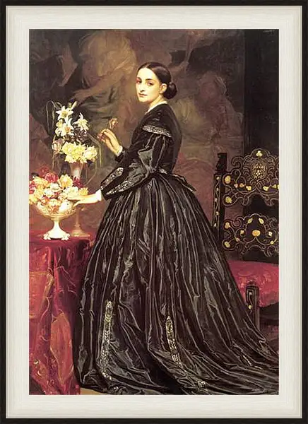Картина в раме - Mrs James Guthrie. Миссис Джеймс Гатри. Барон Фредерик Лейтон Картина в раме - Mrs James Guthrie. Миссис Джеймс Гатри. Барон Фредерик Лейтон
