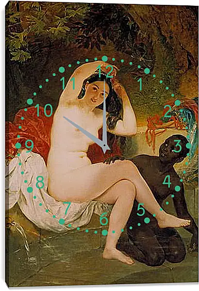 Часы картина - Вирсавия. Брюллов Карл Павлович
Часы картина - Вирсавия. Брюллов Карл Павлович