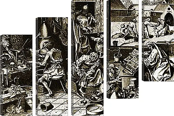 Модульная картина - Алхимики. Брейгель Питер Старший
Модульная картина - Алхимики. Брейгель Питер Старший