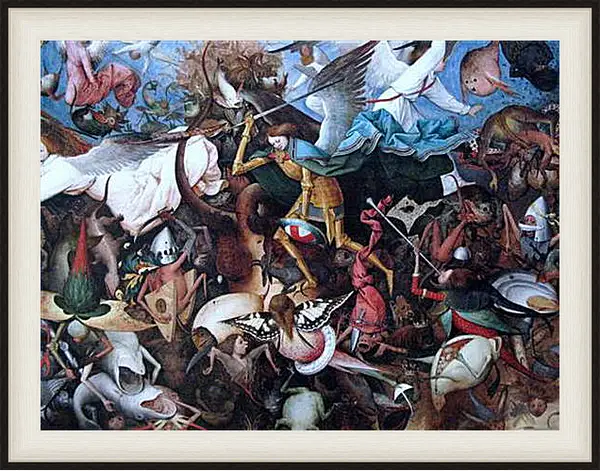 Картина в раме - The Fall of the Rebel Angels. Брейгель Питер Старший
Картина в раме - The Fall of the Rebel Angels. Брейгель Питер Старший