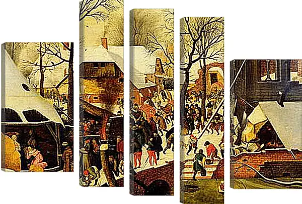Модульная картина - The adoration of the magi. Брейгель Питер Старший
Модульная картина - The adoration of the magi. Брейгель Питер Старший