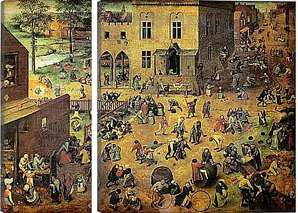Модульная картина - Kinderspiele. Брейгель Питер Старший
Модульная картина - Kinderspiele. Брейгель Питер Старший