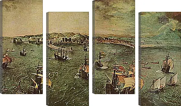 Модульная картина - Hafen von Neapel. Брейгель Питер Старший
Модульная картина - Hafen von Neapel. Брейгель Питер Старший