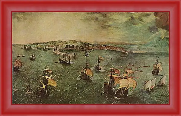 Картина в раме - Hafen von Neapel. Брейгель Питер Старший
Картина в раме - Hafen von Neapel. Брейгель Питер Старший