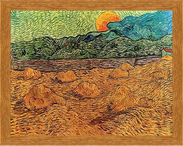 Картина в раме - Evening Landscape with Rising Moon. Винсент Ван Гог
Картина в раме - Evening Landscape with Rising Moon. Винсент Ван Гог