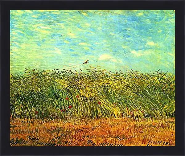 Картина в раме - Wheat Field with a Lark. Винсент Ван Гог
Картина в раме - Wheat Field with a Lark. Винсент Ван Гог