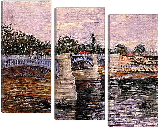 Модульная картина - The Seine with the Pont de la Grande Jette. Винсент Ван Гог
Модульная картина - The Seine with the Pont de la Grande Jette. Винсент Ван Гог