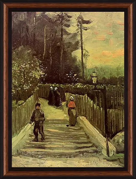Картина в раме - Sloping Path in Montmartre. Винсент Ван Гог
Картина в раме - Sloping Path in Montmartre. Винсент Ван Гог