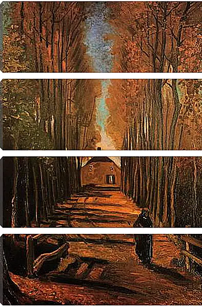 Модульная картина - Avenue of Poplars in Autumn. Винсент Ван Гог
Модульная картина - Avenue of Poplars in Autumn. Винсент Ван Гог