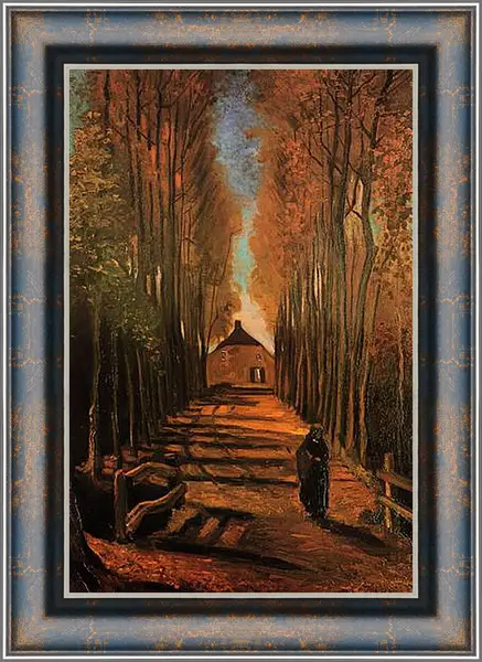 Картина в раме - Avenue of Poplars in Autumn. Винсент Ван Гог
Картина в раме - Avenue of Poplars in Autumn. Винсент Ван Гог