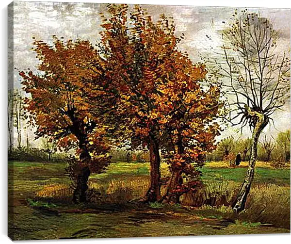 Постер на подрамнике - Autumn Landscape with Four Trees. Винсент Ван Гог
Постер на подрамнике - Autumn Landscape with Four Trees. Винсент Ван Гог