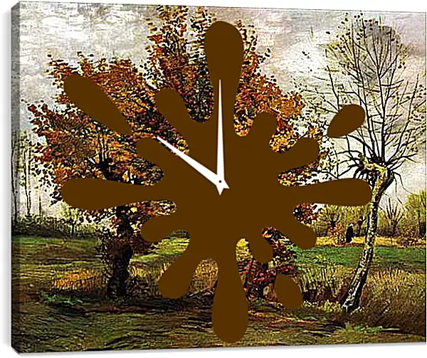 Часы картина - Autumn Landscape with Four Trees. Винсент Ван Гог
Часы картина - Autumn Landscape with Four Trees. Винсент Ван Гог