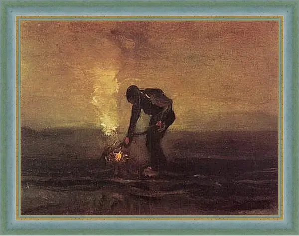 Картина в раме - Peasant Burning Weeds. Винсент Ван Гог
Картина в раме - Peasant Burning Weeds. Винсент Ван Гог
