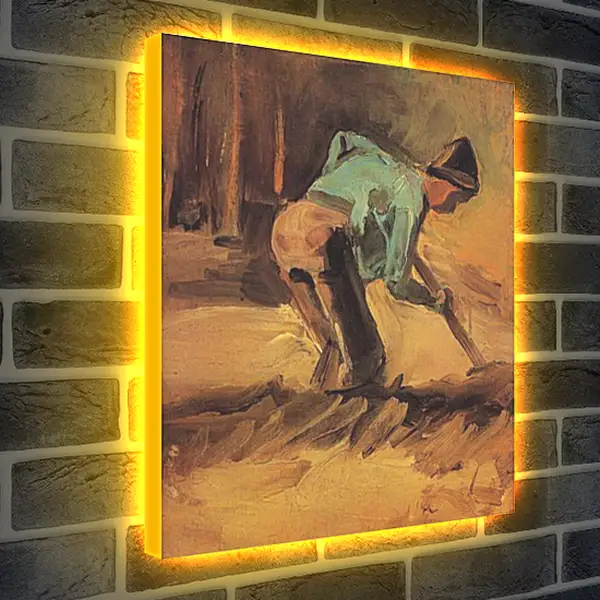 Лайтбокс световая панель - Man Stooping with Stick or Spade. Винсент Ван Гог
Лайтбокс световая панель - Man Stooping with Stick or Spade. Винсент Ван Гог