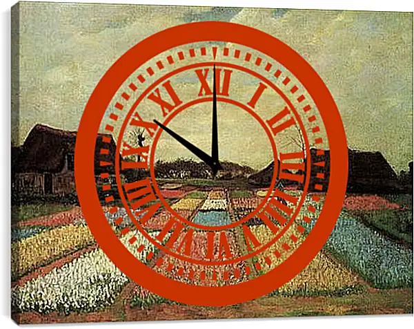 Часы картина - Bulb Fields. Винсент Ван Гог
Часы картина - Bulb Fields. Винсент Ван Гог