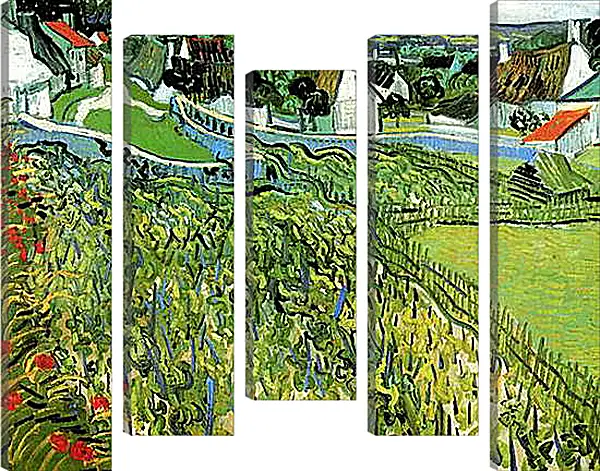 Модульная картина - Vineyards with a View of Auvers. Винсент Ван Гог
Модульная картина - Vineyards with a View of Auvers. Винсент Ван Гог