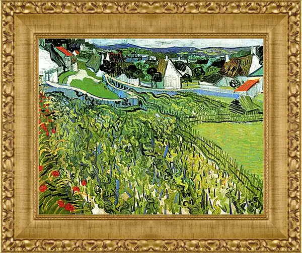 Картина в раме - Vineyards with a View of Auvers. Винсент Ван Гог
Картина в раме - Vineyards with a View of Auvers. Винсент Ван Гог