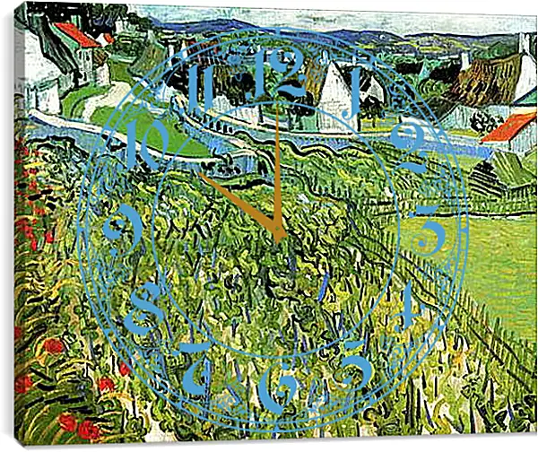 Часы картина - Vineyards with a View of Auvers. Винсент Ван Гог
Часы картина - Vineyards with a View of Auvers. Винсент Ван Гог