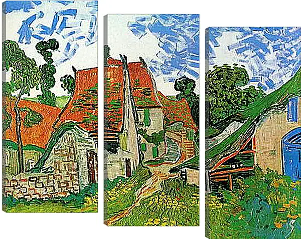 Модульная картина - Village Street in Auvers. Винсент Ван Гог
Модульная картина - Village Street in Auvers. Винсент Ван Гог