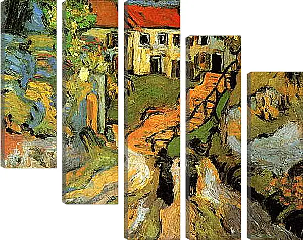 Модульная картина - Village Street and Steps in Auvers with Two Figures. Винсент Ван Гог
Модульная картина - Village Street and Steps in Auvers with Two Figures. Винсент Ван Гог