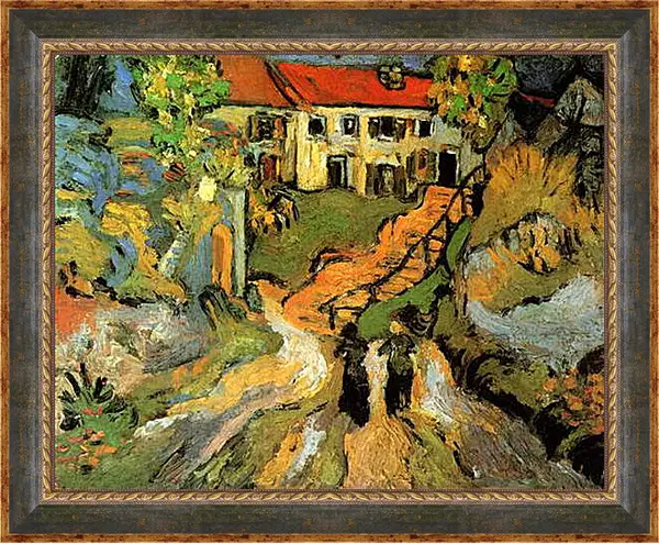 Картина в раме - Village Street and Steps in Auvers with Two Figures. Винсент Ван Гог
Картина в раме - Village Street and Steps in Auvers with Two Figures. Винсент Ван Гог