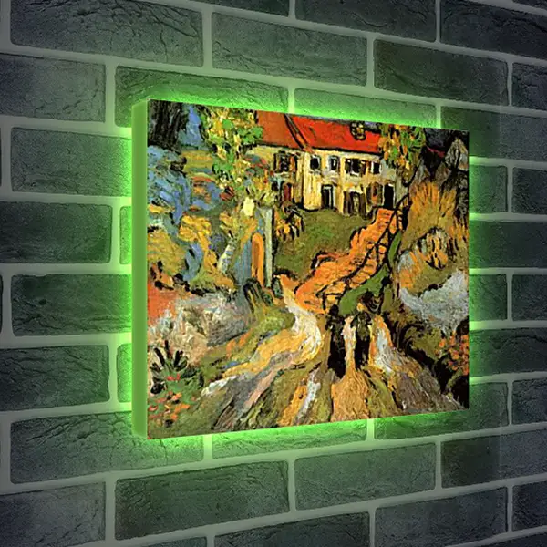 Лайтбокс световая панель - Village Street and Steps in Auvers with Two Figures. Винсент Ван Гог
Лайтбокс световая панель - Village Street and Steps in Auvers with Two Figures. Винсент Ван Гог