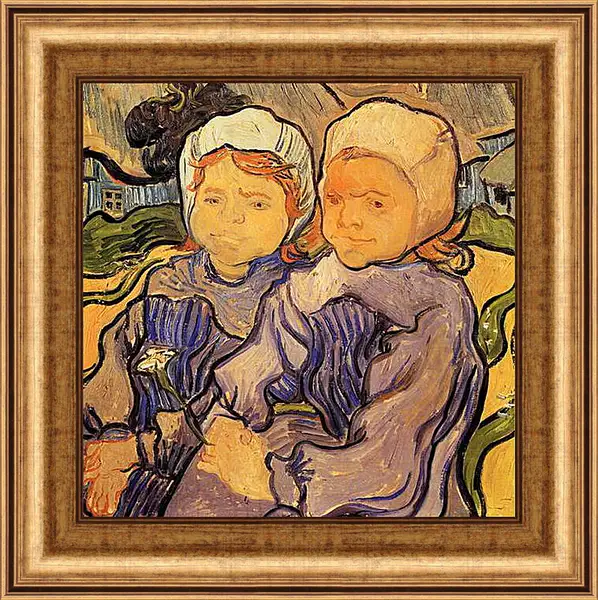 Картина в раме - Two Children 2. Винсент Ван Гог
Картина в раме - Two Children 2. Винсент Ван Гог