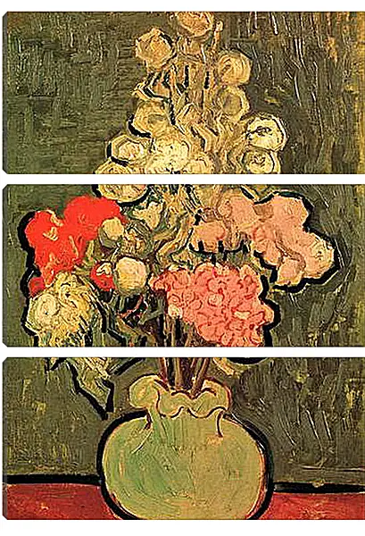 Модульная картина - Still Life Vase with Rose-Mallows. Винсент Ван Гог
Модульная картина - Still Life Vase with Rose-Mallows. Винсент Ван Гог