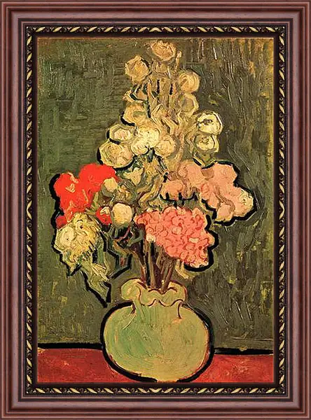 Картина в раме - Still Life Vase with Rose-Mallows. Винсент Ван Гог
Картина в раме - Still Life Vase with Rose-Mallows. Винсент Ван Гог