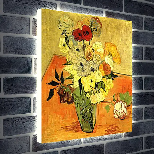 Лайтбокс световая панель - Still Life Japanese Vase with Roses and Anemones. Винсент Ван Гог
Лайтбокс световая панель - Still Life Japanese Vase with Roses and Anemones. Винсент Ван Гог