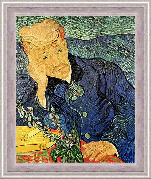 Картина в раме - Portrait of Doctor Gachet 2. Винсент Ван Гог
Картина в раме - Portrait of Doctor Gachet 2. Винсент Ван Гог