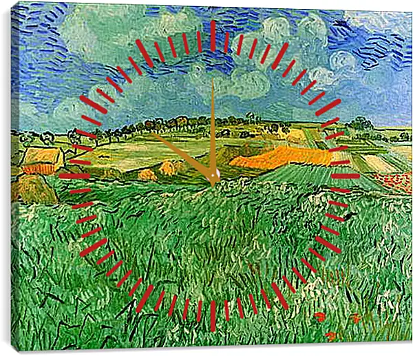 Часы картина - Plain Near Auvers. Винсент Ван Гог
Часы картина - Plain Near Auvers. Винсент Ван Гог