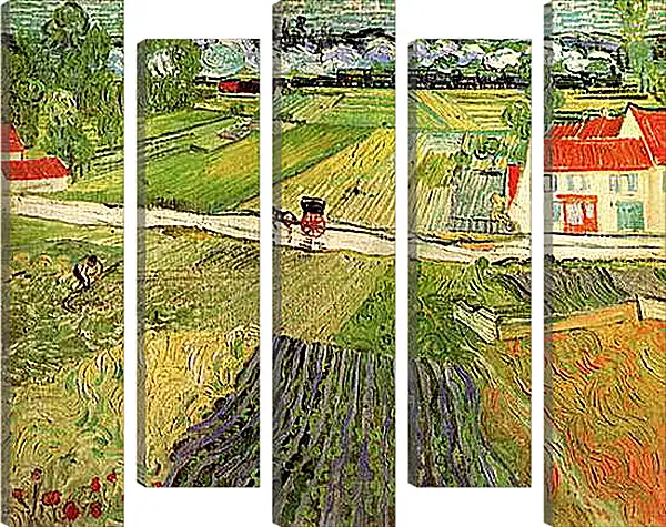 Модульная картина - Landscape with Carriage and Train in the Background. Винсент Ван Гог
Модульная картина - Landscape with Carriage and Train in the Background. Винсент Ван Гог