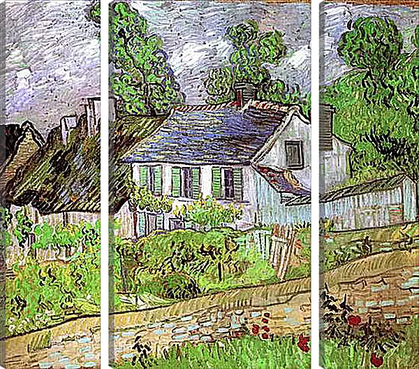 Модульная картина - Houses in Auvers 2. Винсент Ван Гог
Модульная картина - Houses in Auvers 2. Винсент Ван Гог