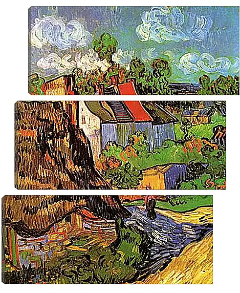 Модульная картина - Houses in Auvers. Винсент Ван Гог
Модульная картина - Houses in Auvers. Винсент Ван Гог