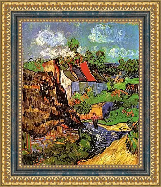 Картина в раме - Houses in Auvers. Винсент Ван Гог
Картина в раме - Houses in Auvers. Винсент Ван Гог