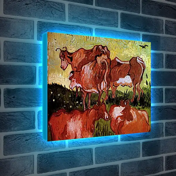 Лайтбокс световая панель - Cows after Jordaens. Винсент Ван Гог
Лайтбокс световая панель - Cows after Jordaens. Винсент Ван Гог