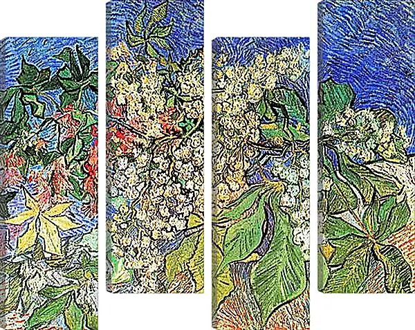 Модульная картина - Blossoming Chestnut Branches. Винсент Ван Гог
Модульная картина - Blossoming Chestnut Branches. Винсент Ван Гог