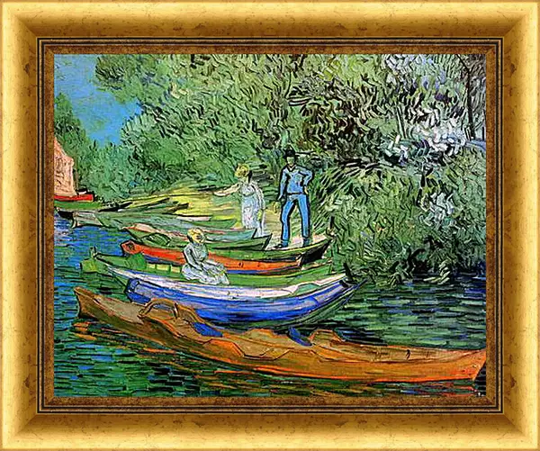 Картина в раме - Bank of the Oise at Auvers. Винсент Ван Гог
Картина в раме - Bank of the Oise at Auvers. Винсент Ван Гог