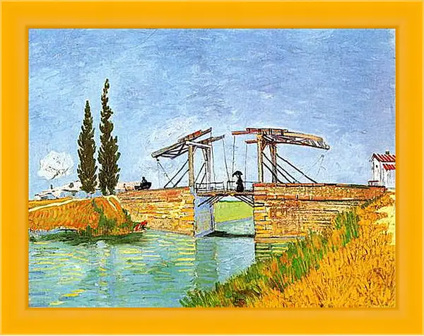 Картина в раме - The Langlois Bridge at Arles with Women Washing. Винсент Ван Гог
Картина в раме - The Langlois Bridge at Arles with Women Washing. Винсент Ван Гог