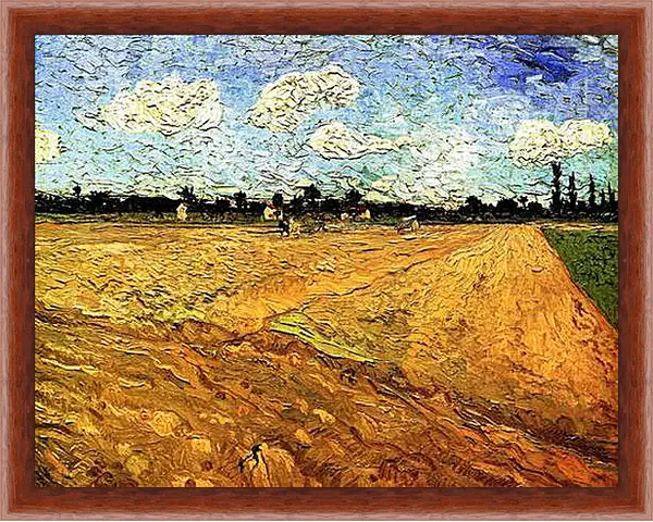 Картина в раме - Ploughed Field. Винсент Ван Гог
Картина в раме - Ploughed Field. Винсент Ван Гог