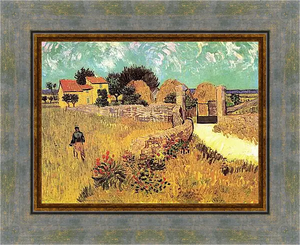 Картина в раме - Farmhouse in Provence. Винсент Ван Гог
Картина в раме - Farmhouse in Provence. Винсент Ван Гог