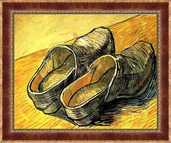 Картина в раме - A Pair of Leather Clogs. Винсент Ван Гог
Картина в раме - A Pair of Leather Clogs. Винсент Ван Гог