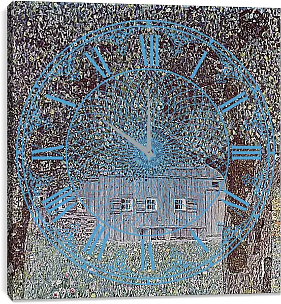 Часы картина - Oberosterreichisches Bauernhaus. Густав Климт
Часы картина - Oberosterreichisches Bauernhaus. Густав Климт
